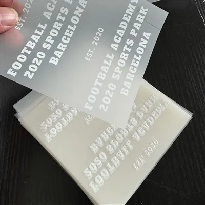 Imyambaro PU Size Stickers Uwutanga